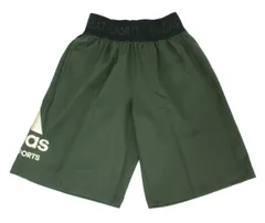 【新品】adidas(アディダス) SHORT パンツ メンズ スポーツウェア　カーキ×ゴールド　SBS01-550