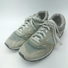 ◇ Θ NEW BALANCE スニーカー ランニングシューズ スニーカー ランニングシューズ サイズ24.5 グレー レディース E  【1501160047090】のサムネイル