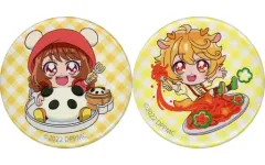 【中古】バッジ・ピンズ 華満らん＆メンメン 缶バッジセット 「映画デリシャスパーティ プリキュア 夢みる お子さまランチ!」