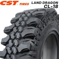 【2024年製】 送料無料 CST Tires 33x10.50-16 6PR 114K LAND DRAGON CL-18 バイアス ランドドラゴン シーエスティー MTタイヤ オフロードタイヤ マッドテレーン 1本