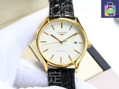 LONGINES ロンジン エレガンス メンズ腕時計 39mm｜自動巻き機械式×316L鋼｜強化クリスタルガラス/実物撮影新品未使用-WTO店名をご確認ください