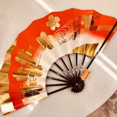 新品★ 舞扇子 京扇子 日本舞踊 踊り用 桜