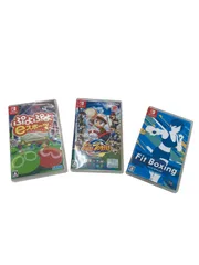 186000 ③　Nintendo Switch ソフト 3本