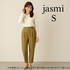 AS0347 jasmi SILK シルク100%パンツ Sサイズ 高級感 新品未使用