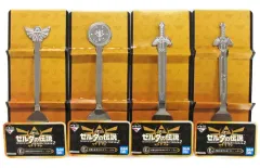 【中古】箸・スプーン(キャラクター) 全4種セット 武器と紋章のカトラリー 「一番くじ ゼルダの伝説 ハイラルライフスタイル2」 E賞
