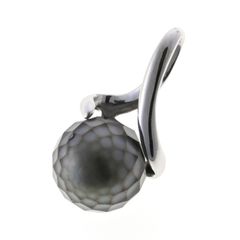 Pt900　ペンダント　パール 12.7mm　華真珠 【中古】 商品番号 A-158697