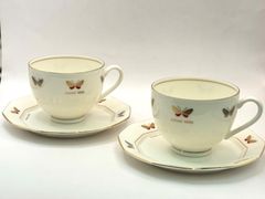 RKJ71 未使用 森英恵 コーヒーカップ 2客セット HANAE MORI