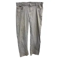 Calvin Klein カラーパンツ W36 カルバンクライン ビッグサイズ グレー 古着卸 アメリカ仕入 2503-780