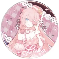 【中古】バッジ・ビンズ 巡音ルカ(PARTY) 「COCOLLABO×piapro 39Culture 2023 EXTRA PARTY ＆ COSPLAY トレーディング 大き目メタリック缶バッジ」
