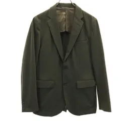 green label relaxing グリーンレーベルリラクシング テーラードジャケット M カーキ メンズ 古着