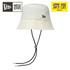 NEW ERA ニューエラ ハット 帽子 バケット01 セーラーブリム Sailor Brim Cord Strap Bucket ベーシック クロームホワイト 14109568 【ムラスポ公式】