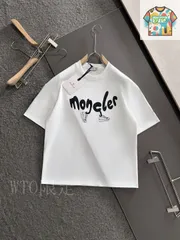 【今日特価】MON モン 2025SS 春夏 メンズ 丸首 T シャツ