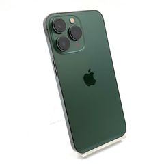 【全額返金保証】【最速発送】Apple iPhone 13 Pro 128GB アルパイングリーン SIMフリー 白ロム 美品 動作確認済 85%