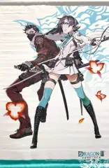 【中古】タペストリー [単品] サムライ 三輪士郎氏 描き下ろしカバーイラスト B3タペストリー 「3DSソフト セブンスドラゴンIII code：VFD VISUAL COLLECTION ebtenDXパック」 同梱特典