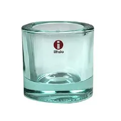 【イッタラ(iittala)】キビ(kivi) キャンドルホルダー (60mm／ウォーターグリーン)　◆フィンランド製！