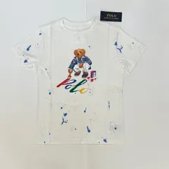 【170cm】大人もOK キッズ（男の子）ベア　半袖Tシャツ