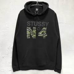 2024年最新】stussy パーカー 黒の人気アイテム - メルカリ