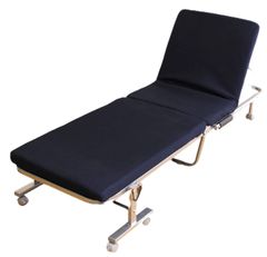美品】ニトリ 折りたたみベッド OLBN-920ブラック - メルカリ