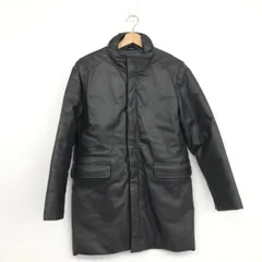 MONCLER モンクレール レザーダウン コート 0  ブラウン  メンズ 　240002225338