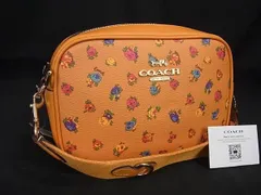 ■新品■未使用■ COACH コーチ C9938 カメラバッグ レザー クロスボディ ショルダーバッグ 斜め掛け レディース オレンジ系 BK3307