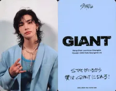 【中古】コレクションカード(男性) Stray Kids/ヒョンジン(Hyunjin)/CD「GIANT」【初回生産限定盤A】(ESCL-6024～6025)封入フォトカードA