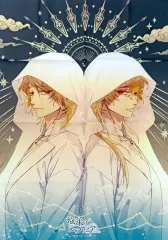 【中古】タオル・手ぬぐい [単品] 露草＆柊 RiRi氏描きおろし B2マルチクロス 「Switchソフト 泡沫のユークロニア -trail- アニメイト限定セット」 同梱特典