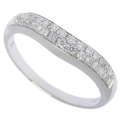 BVLGARI ブルガリ コロナ パヴェ ダイヤ リング Pt950 プラチナ ダイヤモンド 8号 指輪 アクセサリー レディース 送料無料 241001025866 ★