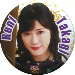 【中古】バッジ・ピンズ 高城れに(ももいろクローバーZ)/顔アップ 缶バッジ 「ももいろクリスマス2019 ～冬空のミラーボール～」 ももクロガチャ景品