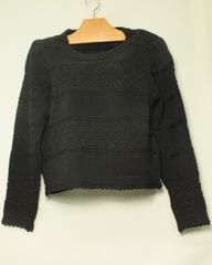 【新品未使用】Le jisoo ニットセーター 　カラー　ブラック