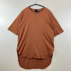 ATON 19aw Round Hem T-Shirt 02 エイトン ラウンドヘム Tシャツ 半袖 無地 ロング丈 カットソー オーバーサイズ 6836619