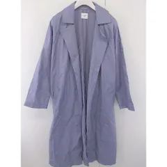 ◇ ◎ URBAN RESEARCH DOORS ウエストリボン 長袖 ガウンコート サイズ ONE パープル レディース  【中古】 【1204250000295】