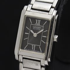 稼働 CITIZEN Eco-Drive B023 レクタンギュラー レディース - メルカリ