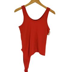 ヘリンドットサイ HeRIN.CYE 24SS Sheer asymmetry tank  レディース FREE 