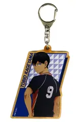 【中古】キーホルダー 影山飛雄 「ハイキュー!! GiGOコラボカフェ ウッドキーホルダーB」