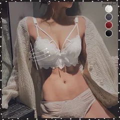 ブラジャーショーツセット ノンワイヤーレディース ランジェリー レース刺しゅう 下着セット 谷間 盛れる 美胸インナー可愛いインナー上下 下着 セットアップ 盛れるブラジャー