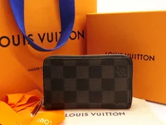 ★美品★　ルイヴィトン　ダミエ　ジッピー　パース XX2964 ルイヴィトン ダミエグラフィット ジッピー コインパース