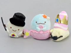 [중고] 봉제 장난감 도가게 & 먼지 & 니세무리 (인어 공주) 테노리 봉제 인형 세트 [영화 스미코 구라시 토비다스 그림책과 비밀의 코]