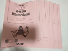 💖大人気！中学受験　社会　ウィンターサピックス冬期講習1〜６ 解答付！