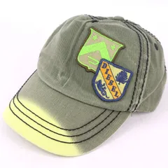 ディーゼル キャップ ワッペン コットン100％ ブランド 帽子 キッズ 男の子用 カーキ DIESEL 【中古】のサムネイル