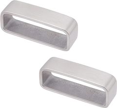 UNICRAFTALE 2 개 벨트 루프 키퍼 스테인레스 스틸 벨트 루프 45x12x17mm 남성 벨트 버클 벨트 키퍼 남성 벨트 고정용 남성 벨트 버클 액세서리