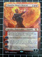 Mtg シングル:　Chandra, Hope’s Beacon (希望の標、チャンドラ) 機械兵団の進軍