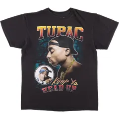 古着 2pac トゥーパック ラップTシャツ ラップT メンズM相当/eaa556464