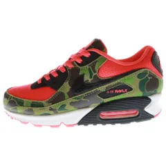 NIKE (ナイキ) ×atmos AIR MAX 90 PREMIUM DUCK CAMO アトモス エアマックス90プレミアム リバースダックカモ ローカットスニーカー マルチ CW6024-600 US9.5/27.5cm