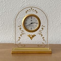  置時計 電池付き ノア精密 電波時計:エアサーチミチビキ T-727 WH-Z 1個 幅95×高