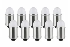 セール デコトラ屋 正規品 24V専用 角型マーカー サイドマーカー用 BA9S LED バルブ 球 高輝度 隋円型 タイプB 70個SET