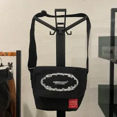 undercover 17aw メッセンジャーバッグ 送料込 UNDERCOVER 民族装飾 転写 メッセンジャーバッグ