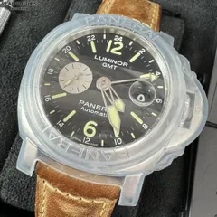 2024年最新】パネライ PANERAI オートマチック腕時計 ルミノール GMT