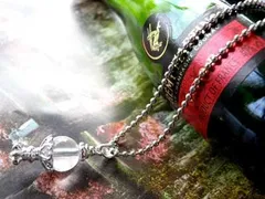 チェーンは オマケハートパーツ ペンダント【クリスタル】 ペンダント ネックレス シルバー925 silver925 チェーン クリスタル 水晶 ハート レディース 1fs