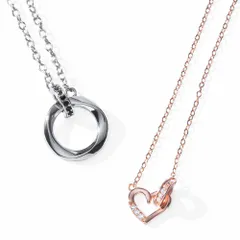 【人気商品】ペアネックレス カップル プレゼント ステンレス ジュエリー [felicitations] ネックレス メンズ レディース BR-J069 MSB_LPW