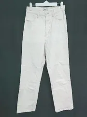 ◇ WHO'S WHO gallery フーズフーギャラリー ストレッチ パンツ サイズF アイボリー レディース P  【1407100031634】